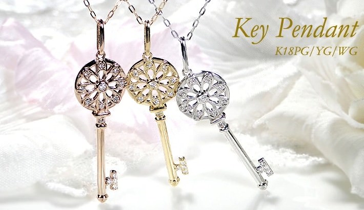 ダイヤモンドペンダント フラワーラウンド